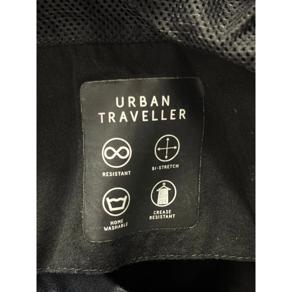 Incotex Slim Fit Pattern 30 Urban Traveller Pants Navy Blue Size‎ 54